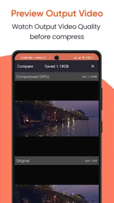 Compress Video Size Compressor android App screenshot 1